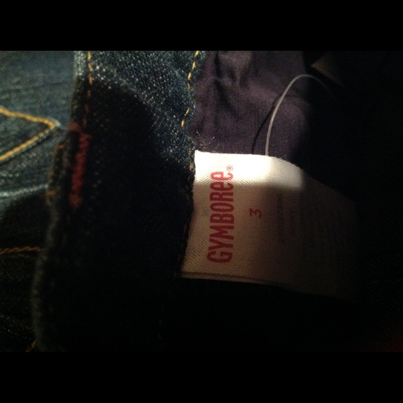 Gymboree Denim Skorts 3-T set of 2 - Picture 7 of 7